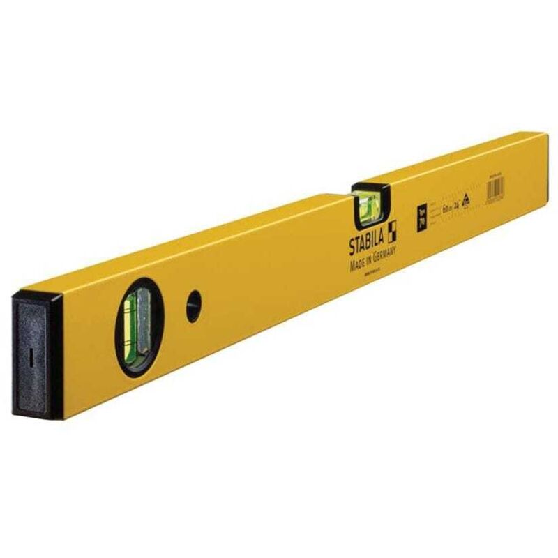 Stabila - 70-60 Single Plumb Spirit Level 2 Vial 60cm STB7060