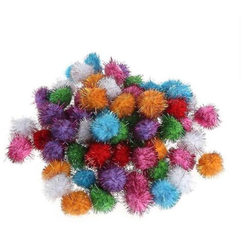 70 balles colorées et moelleuses pour chat, jouets interactifs pour chatons.