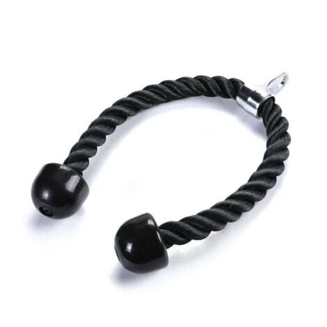70 cm corde triceps, corde musculation fitness, accessoires de musculation, sport accessoires entrainement, poignee tirage