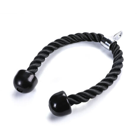 70 cm corde triceps, corde musculation fitness, accessoires de musculation, sport accessoires entrainement, poignee tirage