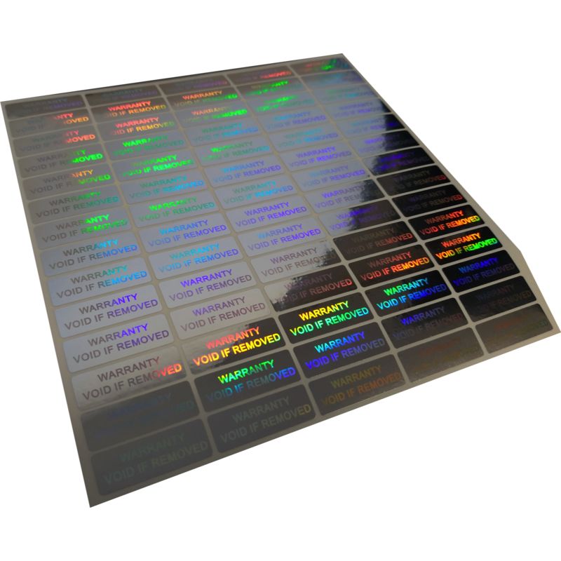 Image of Stickerslab - 70 Etichette adesive sigilli ologrammi di garanzia e sicurezza