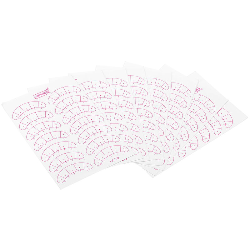 

70 pares de parches de papel para pestanas, almohadillas para debajo de los ojos, parches de papel para extension de pestanas, puntas de pestanas,