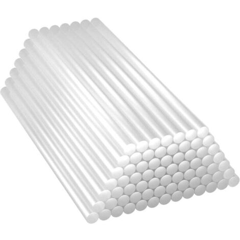 70 Pièces 7x150mm Transparente Bâtons de Colle Chaude pour Pistolet à Colle Chaude