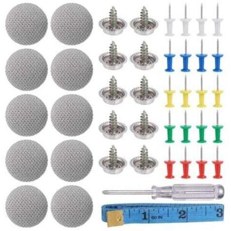 70 Pieces Car Roof Tool Buttons - Screw Caps for Fixing Car Decorations - Car Roof Repair - Car Roof Fastening Buckle - Car Headlight Buttons Fixing MUMU