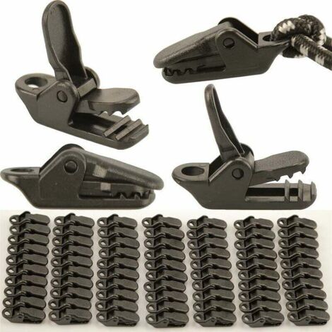 70 pieces tarpaulin clips awning clips, closure clips tarpaulin clips plastic linoleum tent clips for tarpaulin awning, tarpaulin clips tent clip MUMU