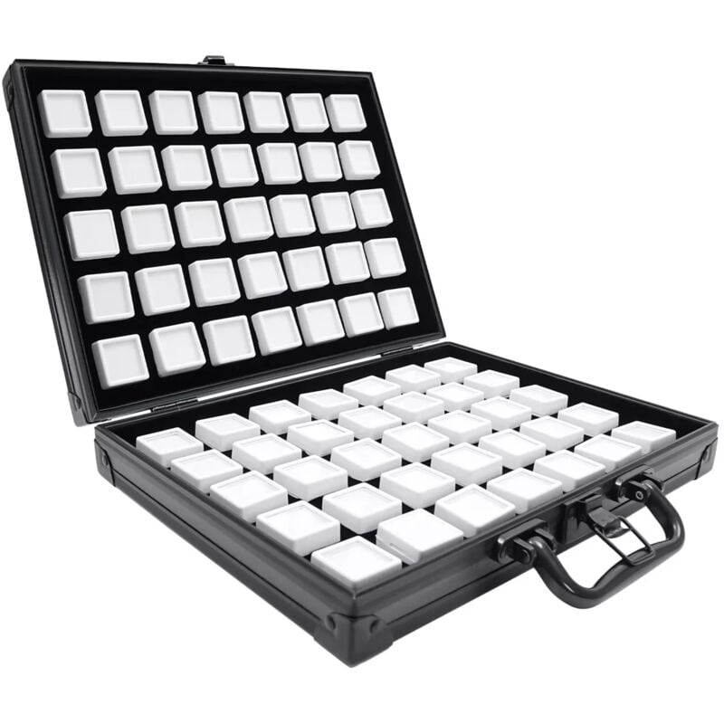 Gojoy - 70 treillis 3cm Boîte D'Affichage De Pierres Précieuses De Diamant Boîte De Rangement Vitrine De Bijoux Carrée bijoux organisateur