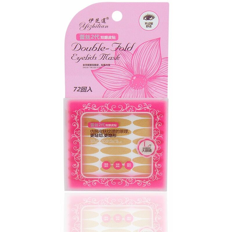 

70 unids / set de malla de encaje Invisible doble pliegue adhesivo para parpados transparente Invisible autoadhesivo cinta adhesiva para parpados