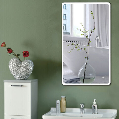 70 x 120 cmMiroir Cosmétiques Mural Lumière Illumination avec Eclairage Anti-buée,Haloyo®,Blanc froid