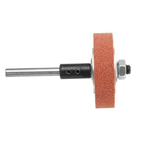 70 x 20 x 10 mm Schleifscheibenadapter verwandelt elektrische Bohrmaschine in Schleifmaschine – Orange