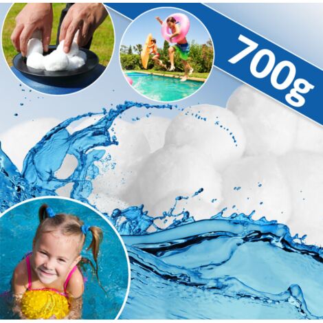 700 g Sandfilterbälle, waschbare Poolfiltration, 5 cm recycelbare Filterbälle, Poolreinigung