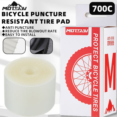 700°C Protection anti-crevaison pour pneus de vélo 700C 26/29 et chambres à air anti-retournement