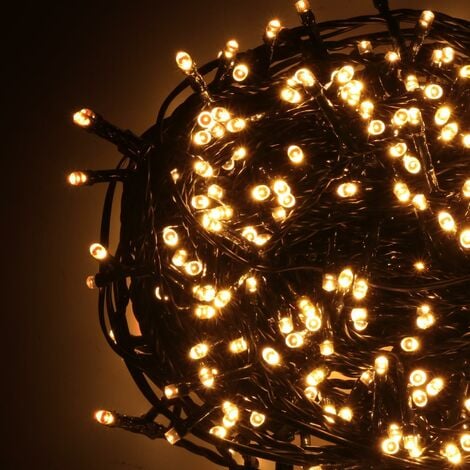 700er warmweißes LED-Drahtlicht mit 38m Controller