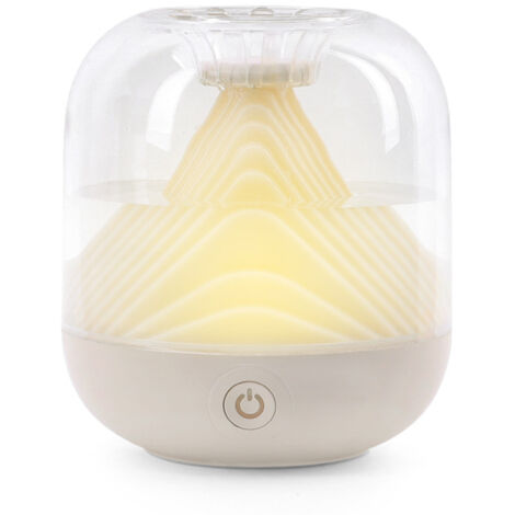 700ml bureau USB – lampe ambiance + purificateur air, chambre, cadeau Fête des Mères 2en1