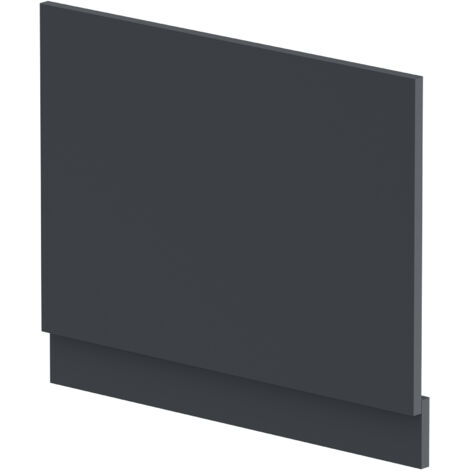 700mm Bath MDF End Panel & Plinth - Dark Grey