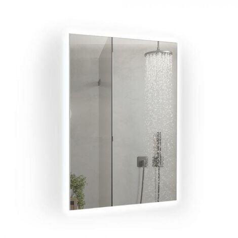 700W Mirrored IR Panel Heater With LED Backlight
