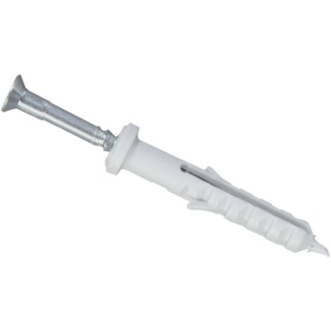 70204 Sistema su battiscopa Tasselli Bianco 50 pz.