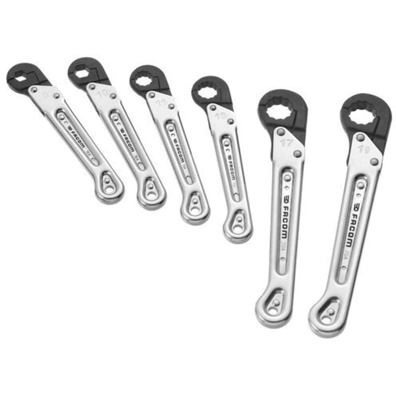 Jeu de clés pour écrous évasés 6 pièces ( Prix pour 1 )