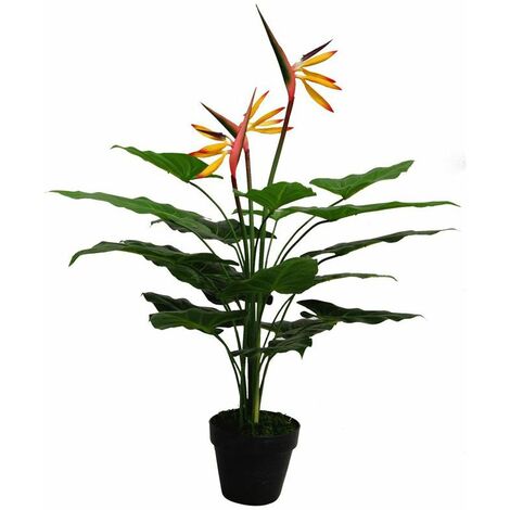 70cm Artificial Bird of Paradise Plant (Strelitzia) - Large