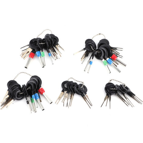 70Pcs Car Terminal Removal Tools Pin Ejector Wire Extractor Kit for Automotive Repairing