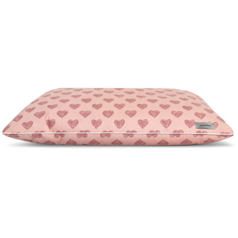 70x50x9 cm: Coussin de canapé rose avec tissu antibactérien pour chiens et chats