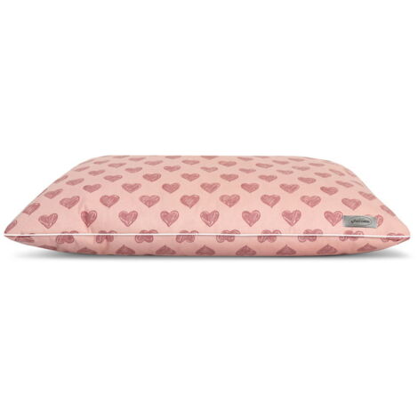 70x50x9 cm: Cuscino in tessuto antibatterico modello Pink sofà per cani e gatti