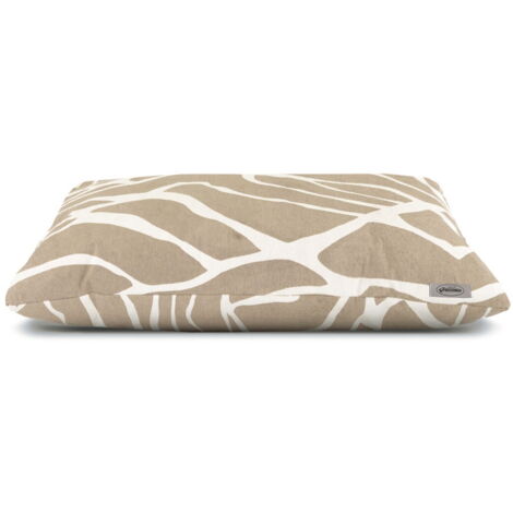 70x50x9 cm: Cuscino in tessuto antibatterico Zebra Cool per cani e gatti