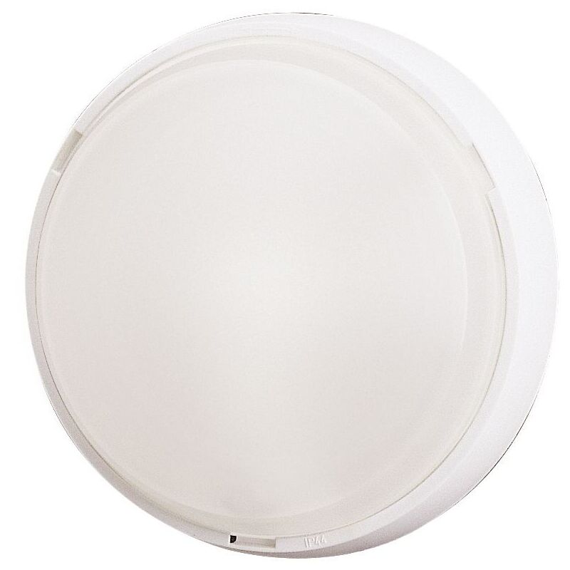 

Aplique estanco redondo blanco E27 260x105mm. (Fenoplástica 7100B)