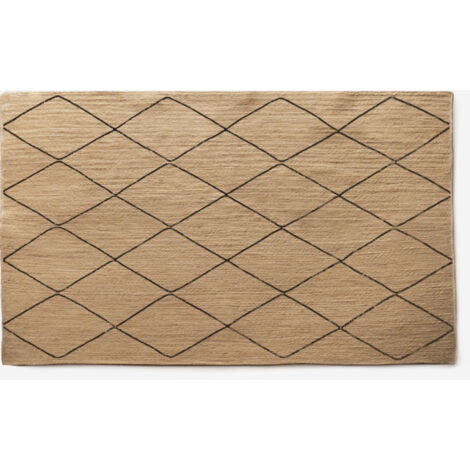 7102024 ALFOMBRA WEST NEGRO 200x300 CM