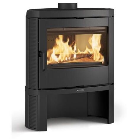 Poêle à bois fonte 7.7kw noir - Nordica Extraflame - jennifer2.0
