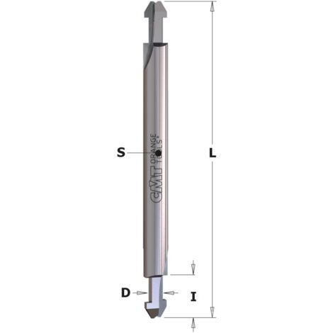 713.001.11 FRESA PARA ENCASTRES HWM S=6 D=3X8 LT=70