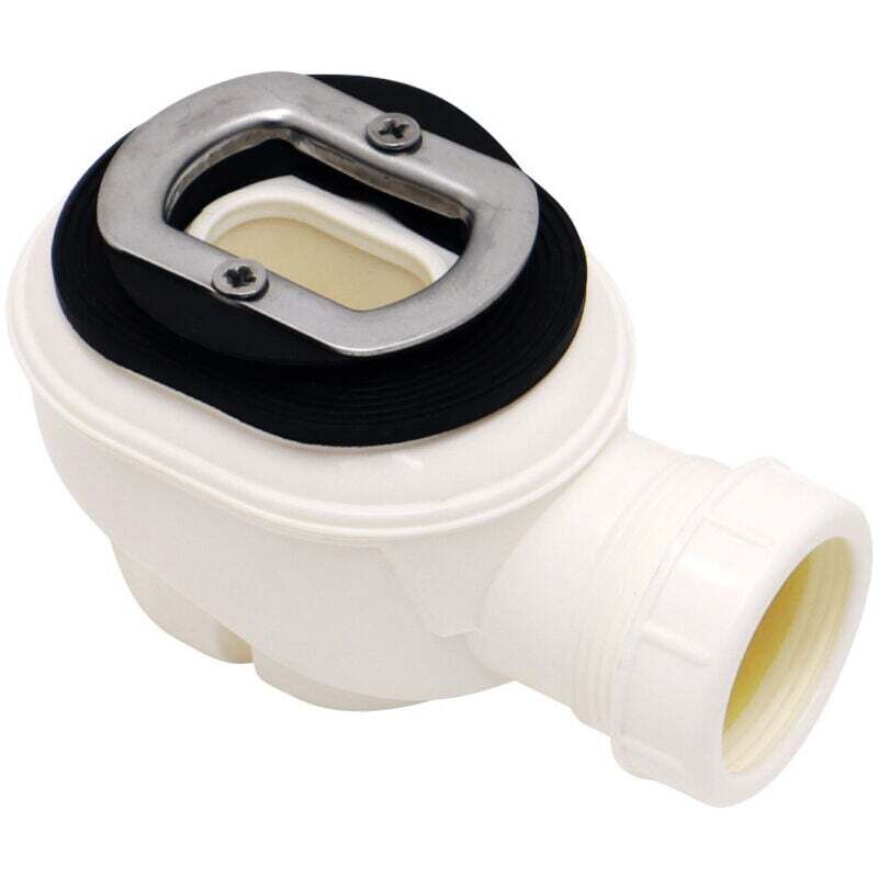 Image of 718011001 White Plastic Flexible Shower Floor&hellip;