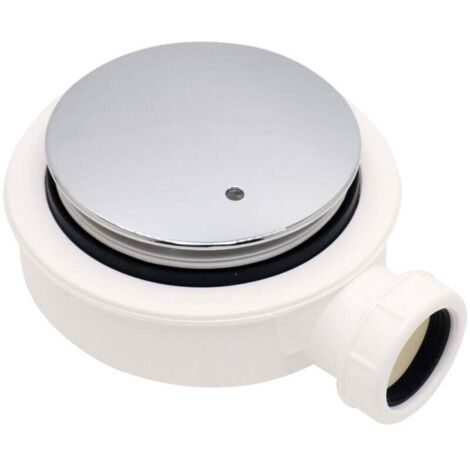 71817301 718173 7181730 Scarico per doccia Scarico per vasca Scarico per lavandino Scarico per bagno moderno in plastica con anello in acciaio inossidabile