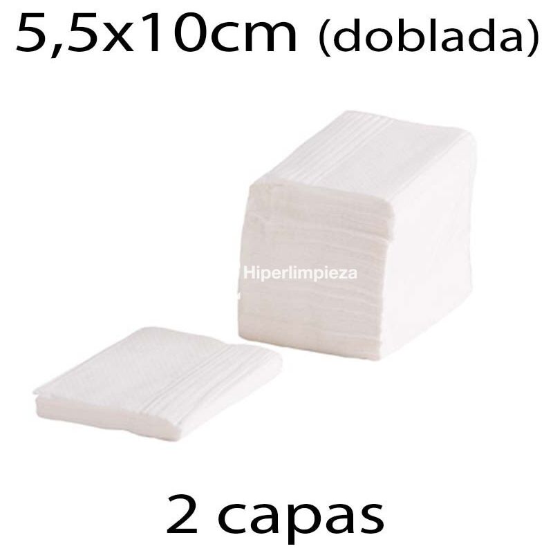 

7200 Servilletas de papel 11x20 Blancas