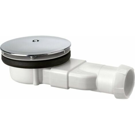 726213003 Desagüe de ducha extraplano con cúpula de ABS, blanco