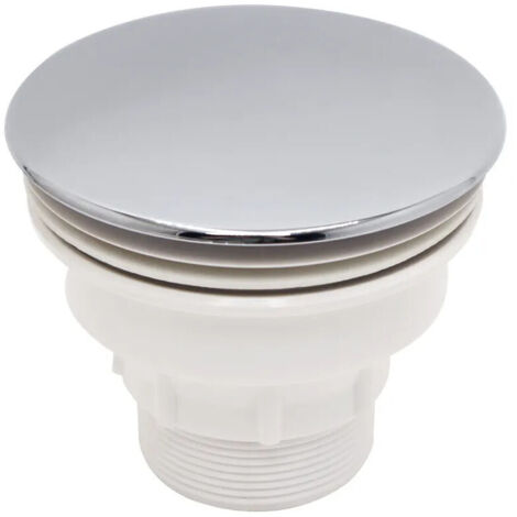 726240001 Abdeckung ABS verchromt Flexible Dusche Drain de Sol in weißem Kunststoff pour Salle de Bain MUMU