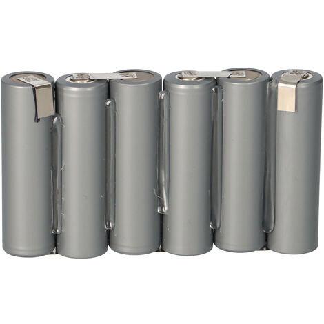 7,2V 2200mAh Akkupack Mignon Industrie-Akkus NiMH mit Lötfahne Akku