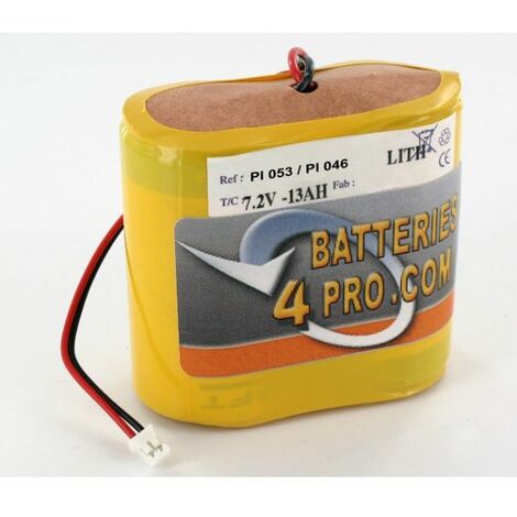 7.2V batería de litio 13Ah central RADIO NOXIANE P40 SECURIX 40