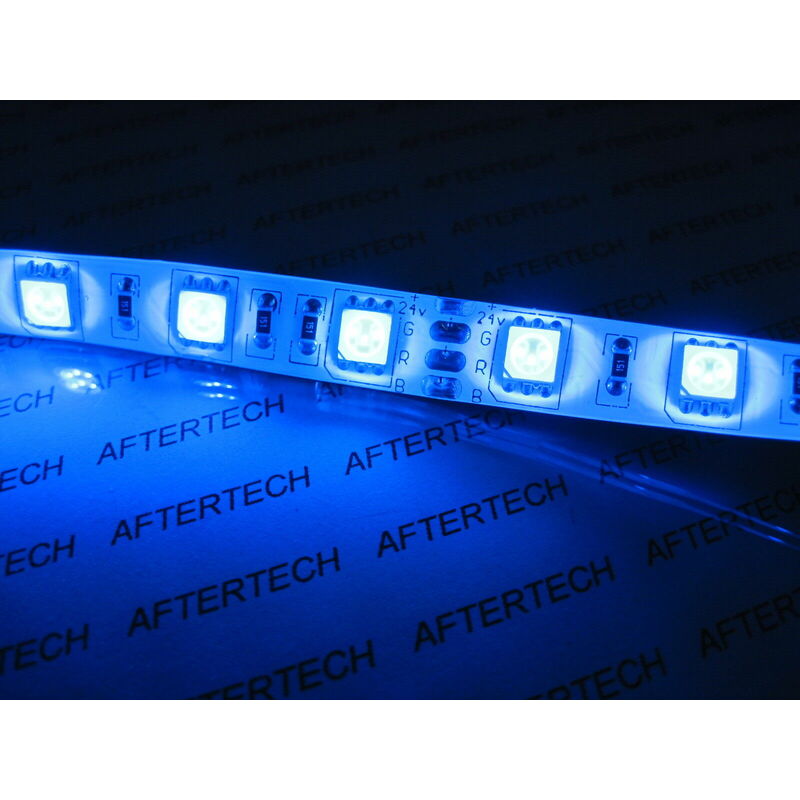 Image of 72w 24v 24volt 5m smd5050 blu waterproof impermeabile led strip striscia C5C4