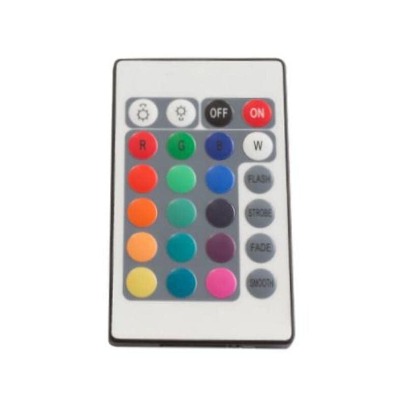 Silver Electronics Controller RGB con telecomando per striscia LED, Bianco