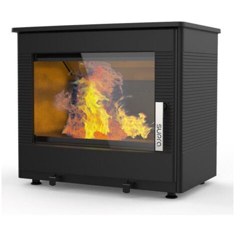 7,3 kw schwarzer wasserdichter holzofen - Supra - FR9016120B