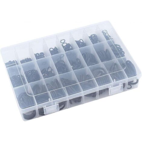 740 pièces 24 tailles de joints toriques en caoutchouc Nitrile Nbr kits d'assortiment de joints, joints toriques de joint d'étanchéité