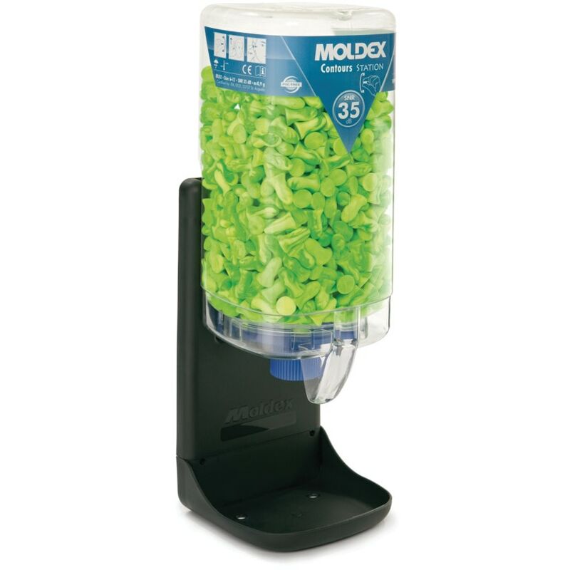 7450 Contours Station Dispenser, Box of 500 - Moldex