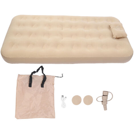 74.8in Self Inflating Air Mattress Built In Pump Blow Up Mattress Inflatable Sleeping Mat Airbed for Home Camping Travel