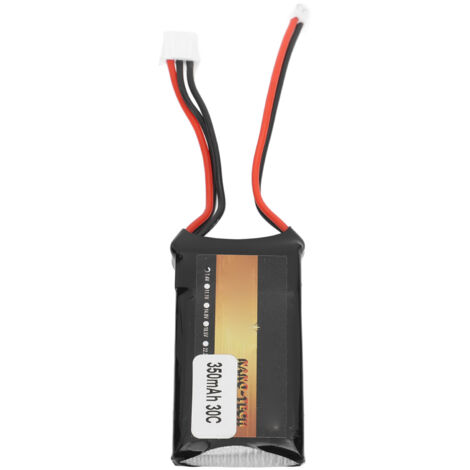 7,4V 350mAh 2S LiPo-Akku für 1/24 RC-Car AXIAL SCX24, C10, Ersatzteile