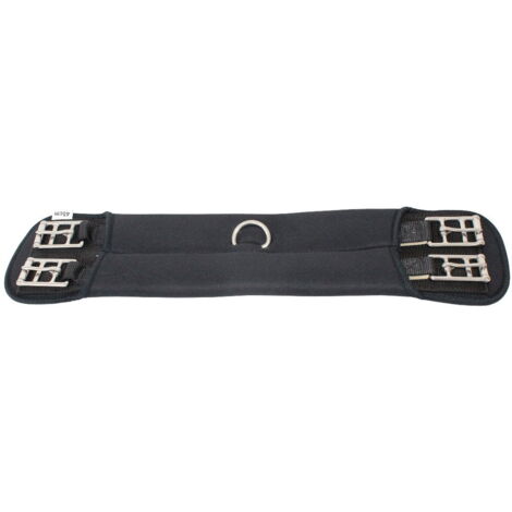 75 cm: Sottopancia olimpico antifiaccatura in neoprene e nylon con fibbie e anelli inox
