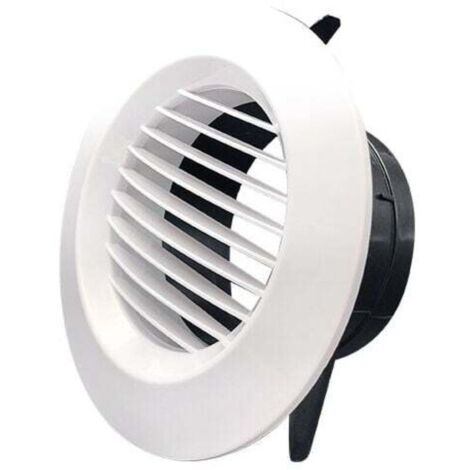 (75 mm) Grille de ventilation réglable Grille de ventilation ronde en plastique Couvercle de ventilation Couvercle du ventilateur Support de disque Gr