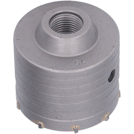 75-mm-Hochleistungs-Hartmetall-Kernbohrer für Beton zum Bohren von Wänden, für Klimaanlageninstallationen und technische Arbeiten