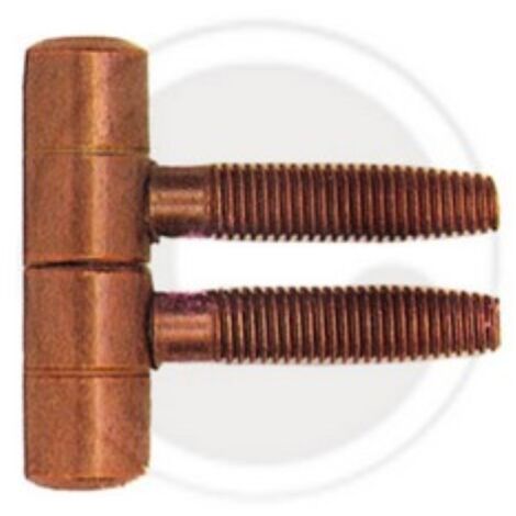 75 pcs charniA re en acier nickelA  anuba CharniA res 14 mm pour portes en bois