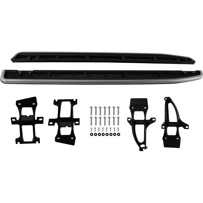 Maxpeedingrods - 75' Side Steps Running Boards for Land Rover Discovery 5 L462 2017-2023 Black