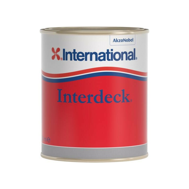 Laque marine antidérapante interdeck - international - 750 ml - gris 684